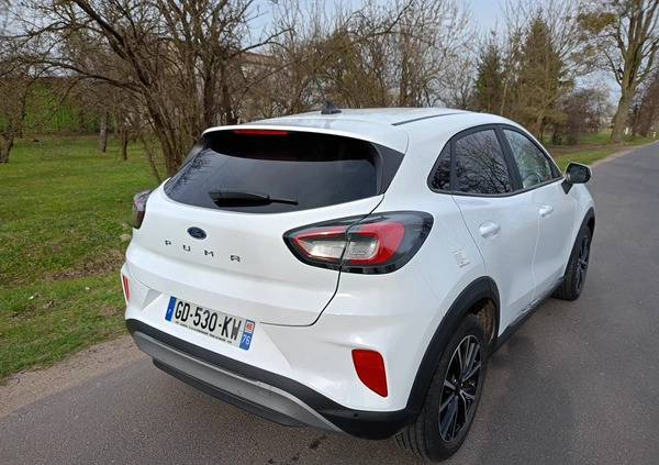 Ford Puma cena 52900 przebieg: 66000, rok produkcji 2021 z Września małe 191